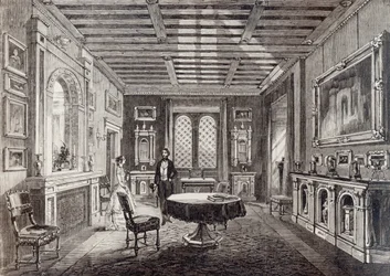 The Crimson Drawing Room, Lansdown Tower